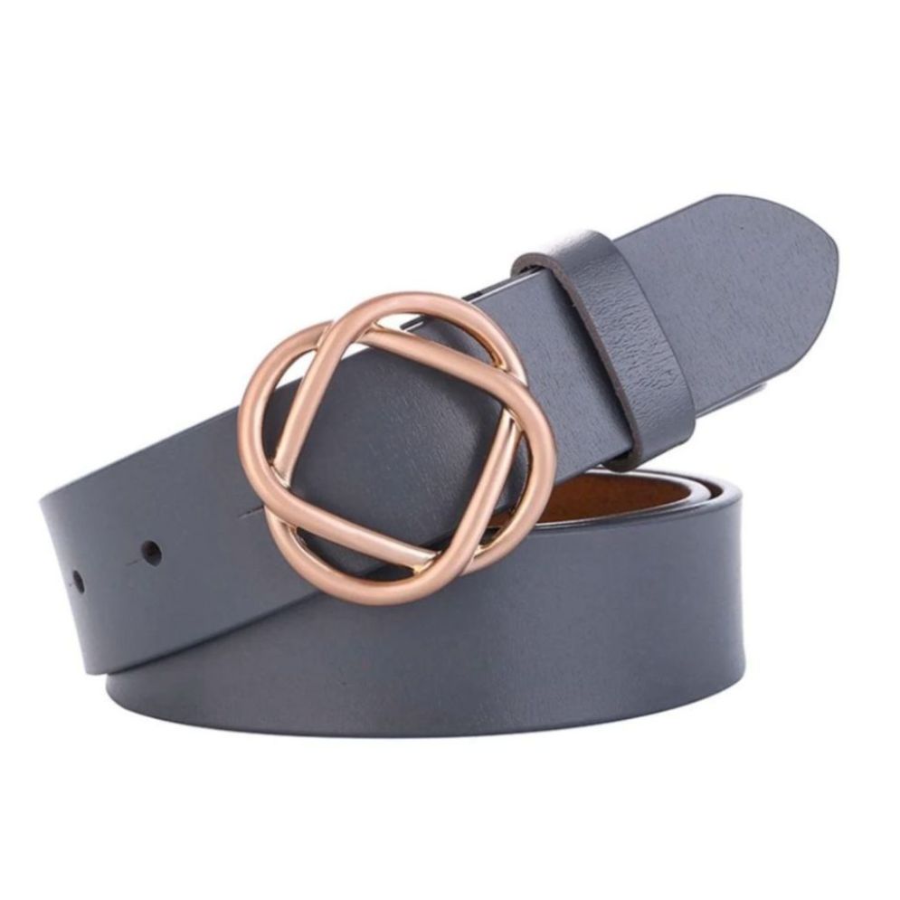 Ceinture À Motif Grand Cercle Doré