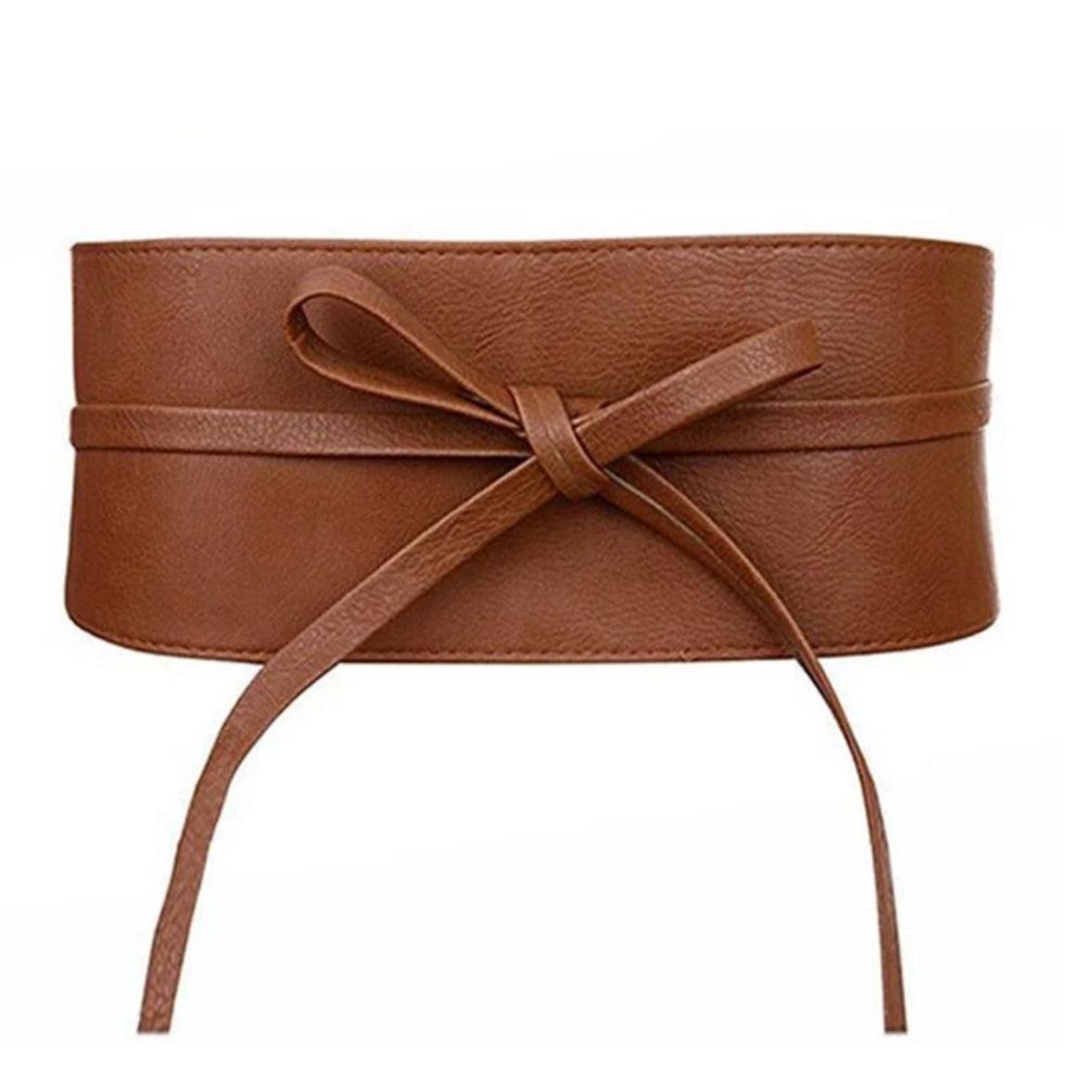 Ceinture à Nouer Large et Souple - La Ceinturerie