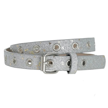 Ceinture Enfant Fille Garçon Pailleté Motif Modèle Ada - La Ceinturerie