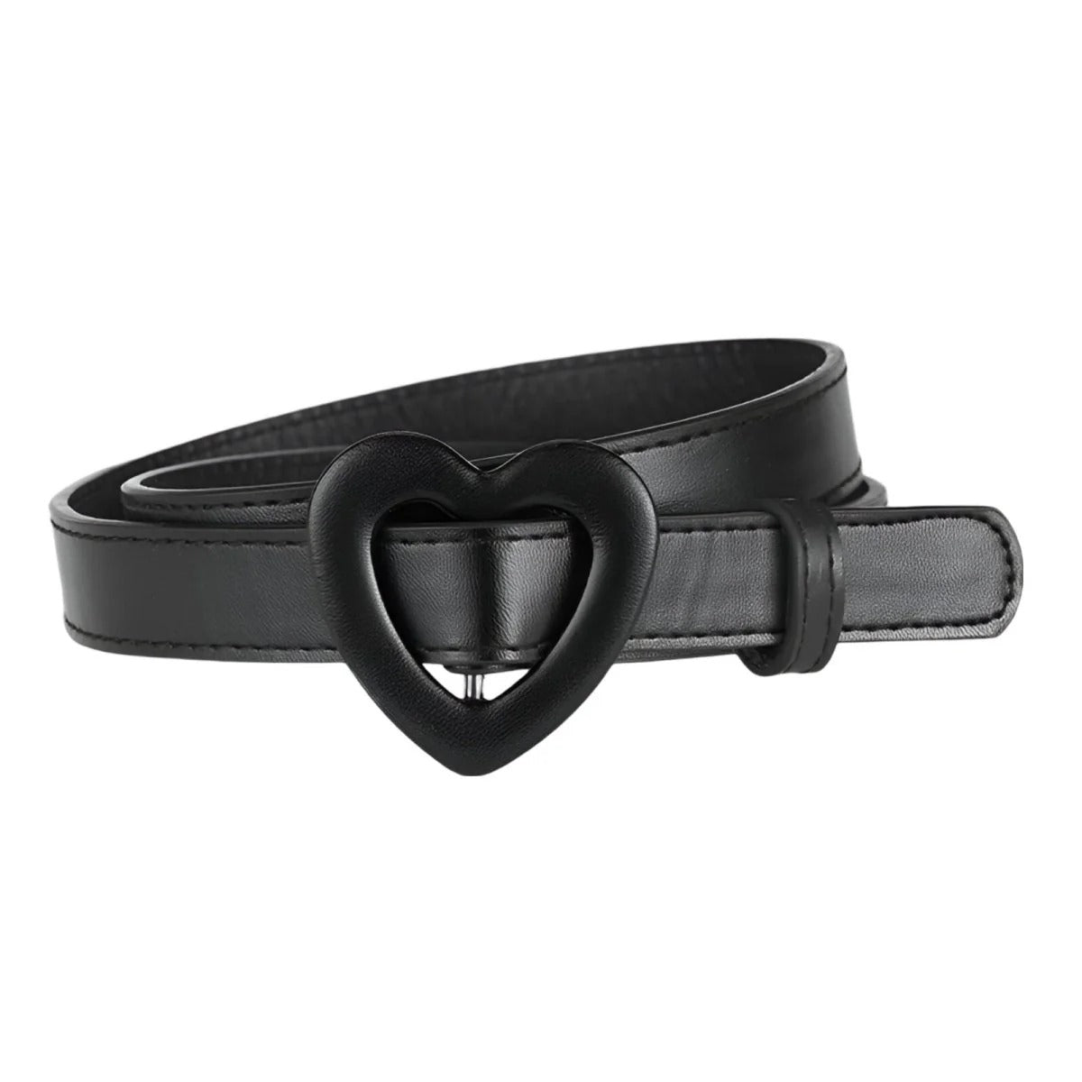 Ceinture en Simili Boucle Cœur Fille Modèle Bumble - La Ceinturerie