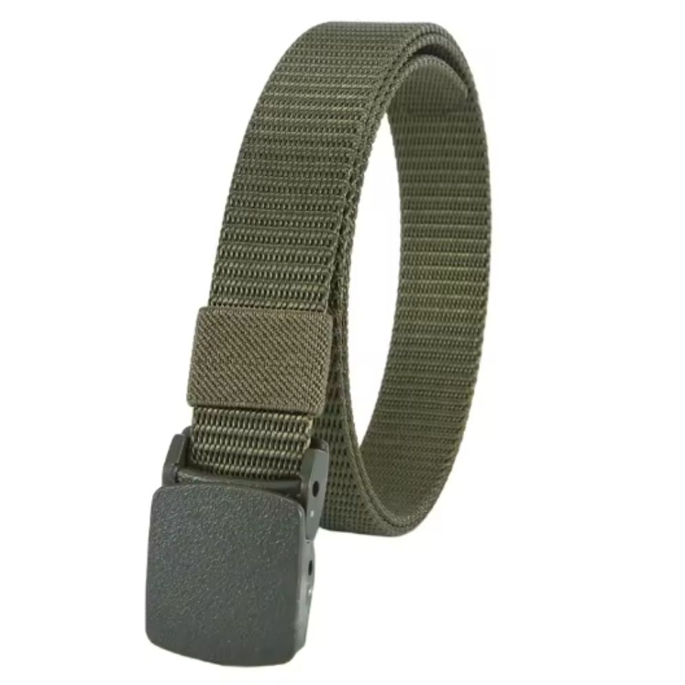 Ceinture Automatique en Polyester Tactique pour Garçon Verte