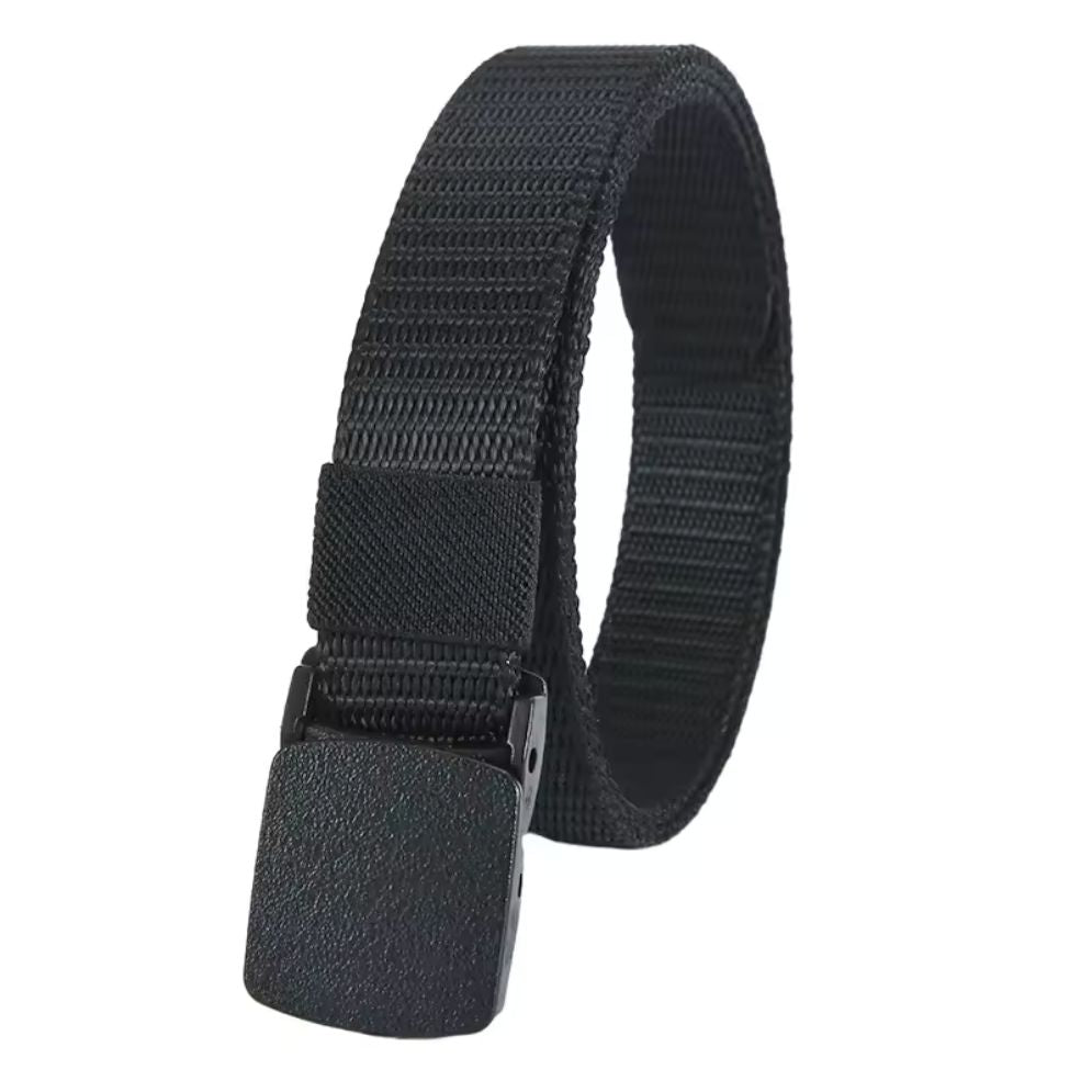 Ceinture Automatique en Polyester Tactique pour Garçon Noire