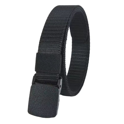 Ceinture Automatique en Polyester Tactique pour Garçon Noire