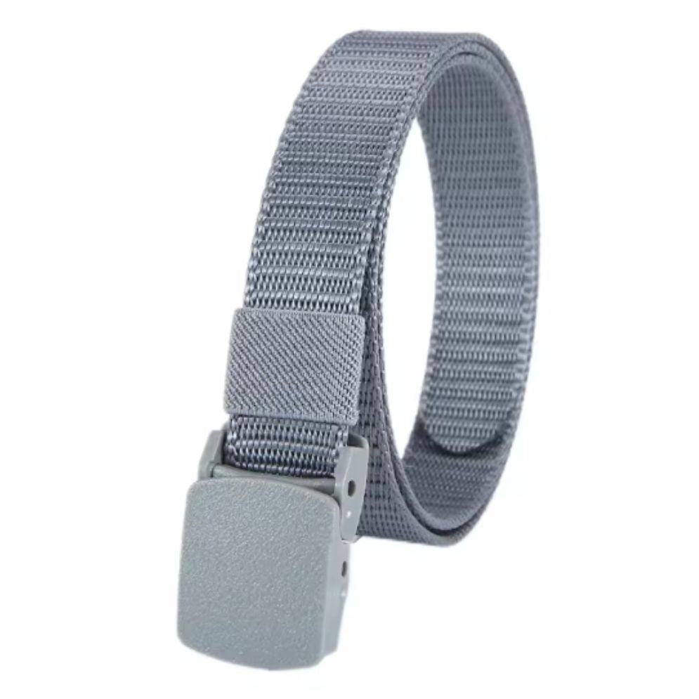 Ceinture Automatique en Polyester Tactique pour Garçon Grise