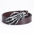 Ceinture avec Main de Squelette Modèle Misho - La Ceinturerie