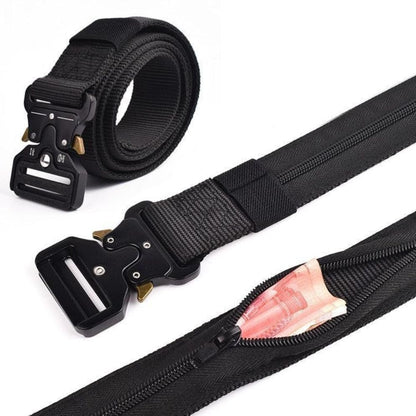 Ceinture Cache Billets en Nylon Modèle Sciria - La Ceinturerie