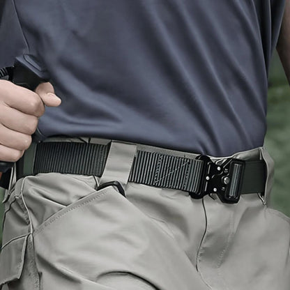 Ceinture Cache Billets en Nylon Modèle Sciria - La Ceinturerie