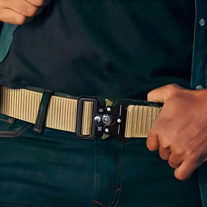 Ceinture Cache Billets en Nylon Modèle Sciria - La Ceinturerie