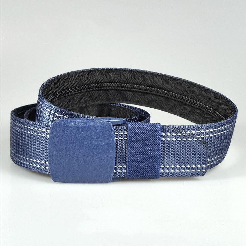 Ceinture Cache Billets Nylon pour Homme Modèle Tengiz - La Ceiturerie
