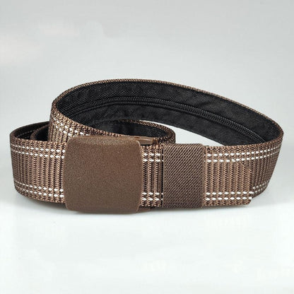 Ceinture Cache Billets Nylon pour Homme Modèle Tengiz - La Ceiturerie
