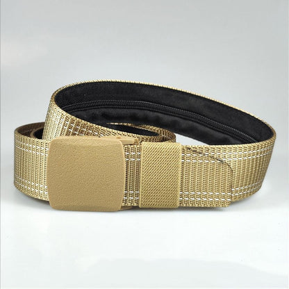 Ceinture Cache Billets Nylon pour Homme Modèle Tengiz - La Ceiturerie