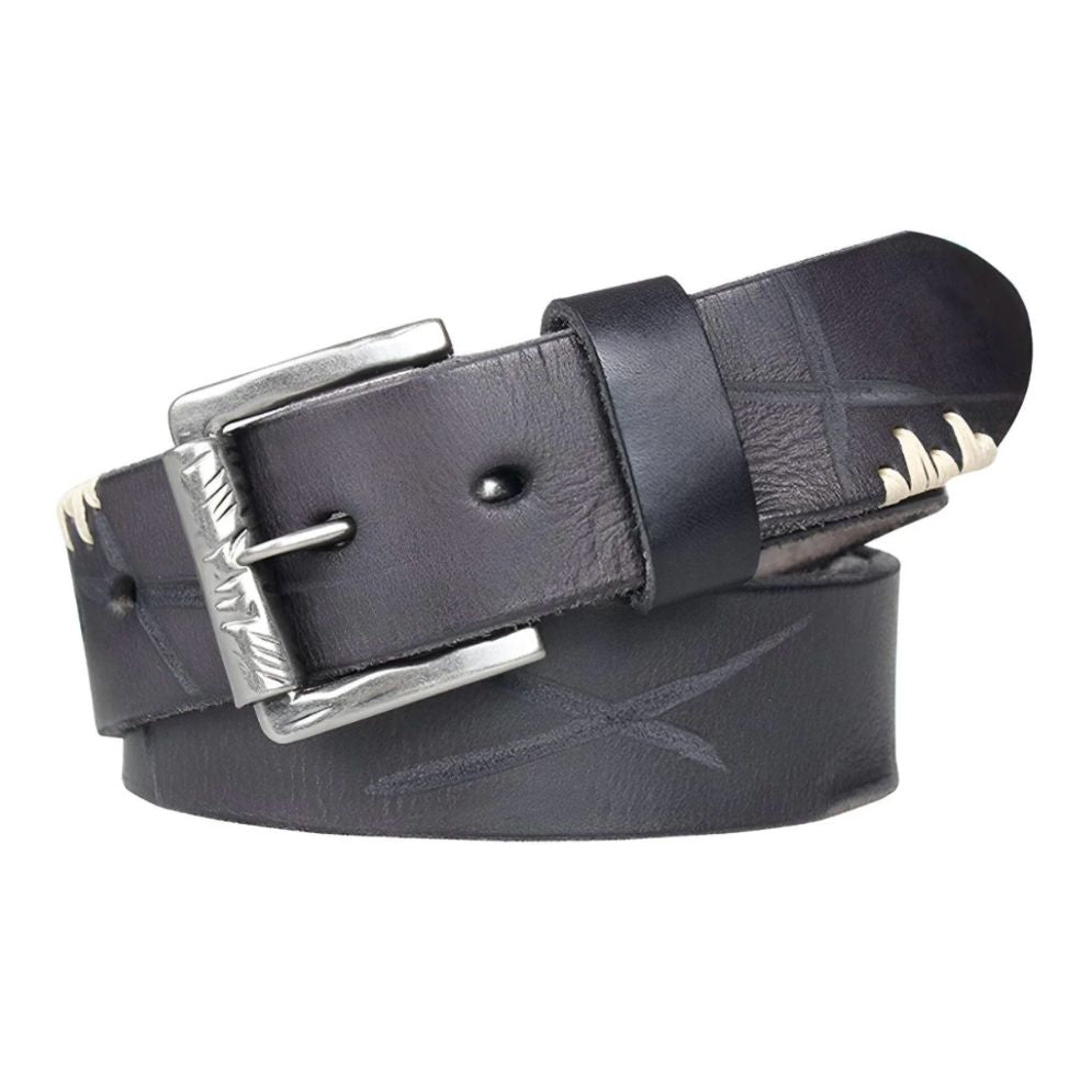 Ceinture Casual en Cuir pour Homme Modèle Baptiste - La Ceinturerie