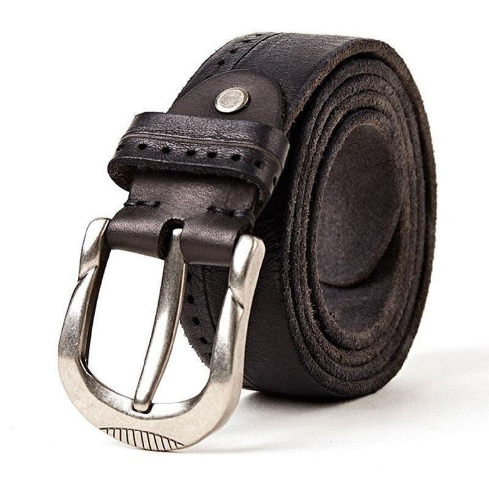 Ceinture Casual en Cuir pour Homme Modèle Alban - La Ceinturerie
