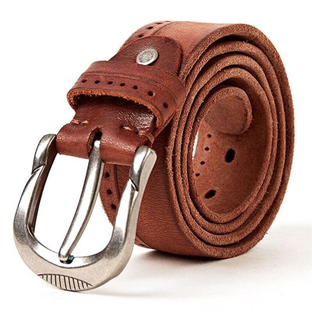 Ceinture Casual en Cuir pour Homme Modèle Alban - La Ceinturerie
