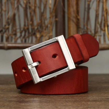 Ceinture Casual en Cuir pour Homme Modèle Anil - La Ceinturerie
