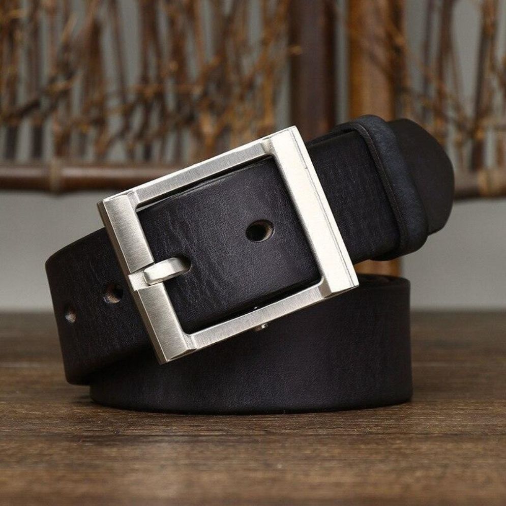 Ceinture Casual en Cuir pour Homme Modèle Anil - La Ceinturerie
