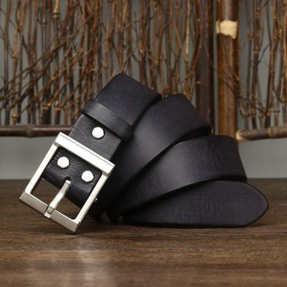 Ceinture Casual en Cuir pour Homme Modèle Anil - La Ceinturerie
