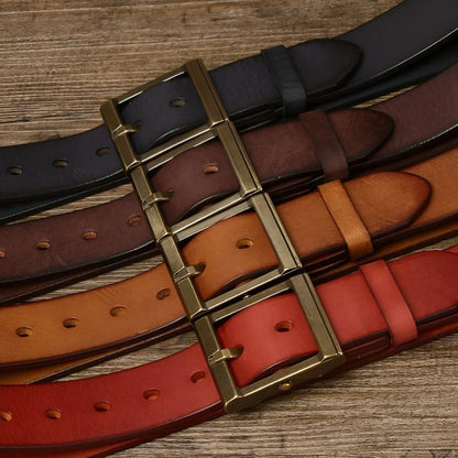 Ceinture Casual en Cuir pour Homme Modèle Anil - La Ceinturerie
