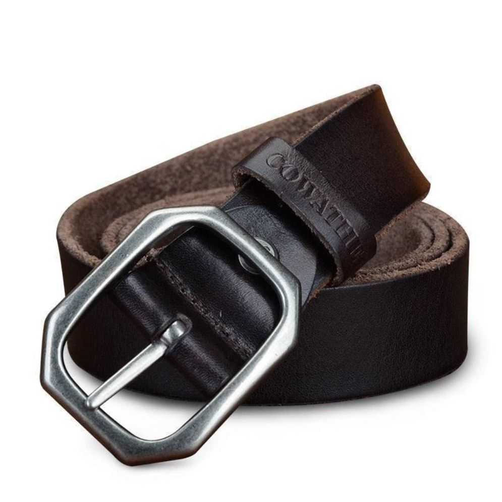 Ceinture Casual en Cuir pour Homme Modèle Artyom - La Ceinturerie

