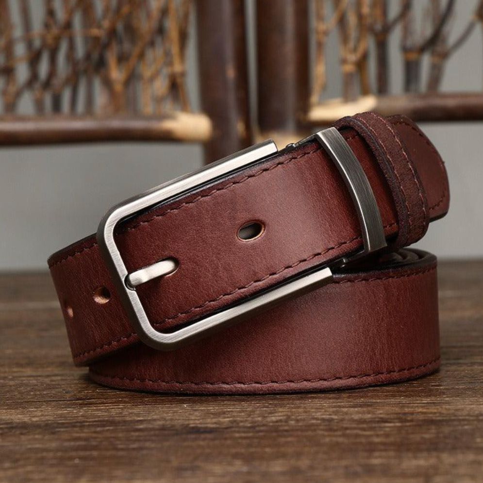 Ceinture Casual en Cuir pour Homme Modèle Aurélien - La Ceinturerie