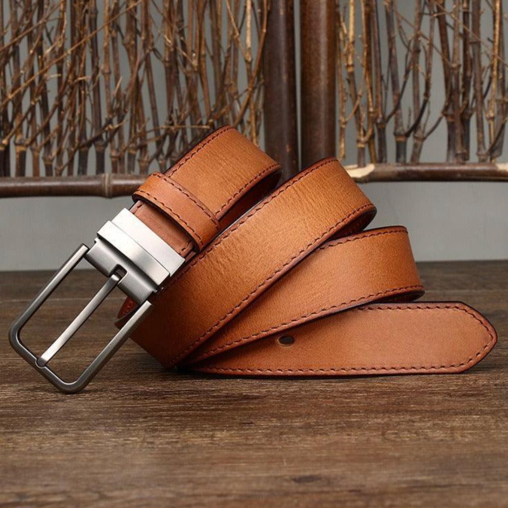 Ceinture Casual en Cuir pour Homme Modèle Aurélien - La Ceinturerie