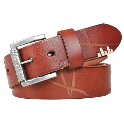 Ceinture Casual en Cuir pour Homme Modèle Baptiste - La Ceinturerie