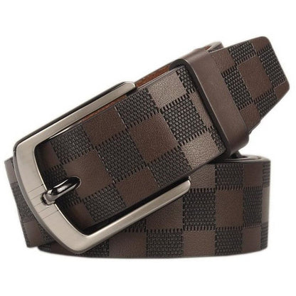 Ceinture Casual en Cuir pour Homme Modèle Evan - La Ceinturerie
