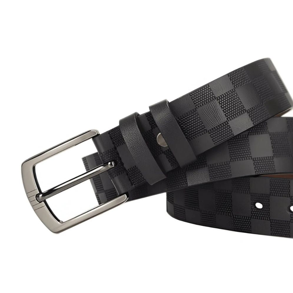 Ceinture Casual en Cuir pour Homme Modèle Evan - La Ceinturerie
