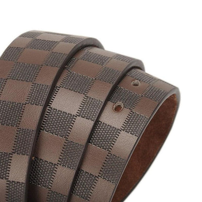 Ceinture Casual en Cuir pour Homme Modèle Evan - La Ceinturerie
