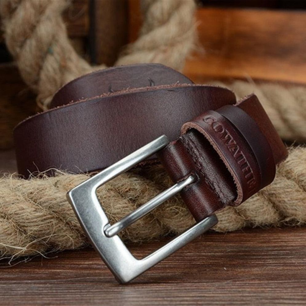 Ceinture Casual en Cuir pour Homme Modèle Goga - La Ceinturerie
