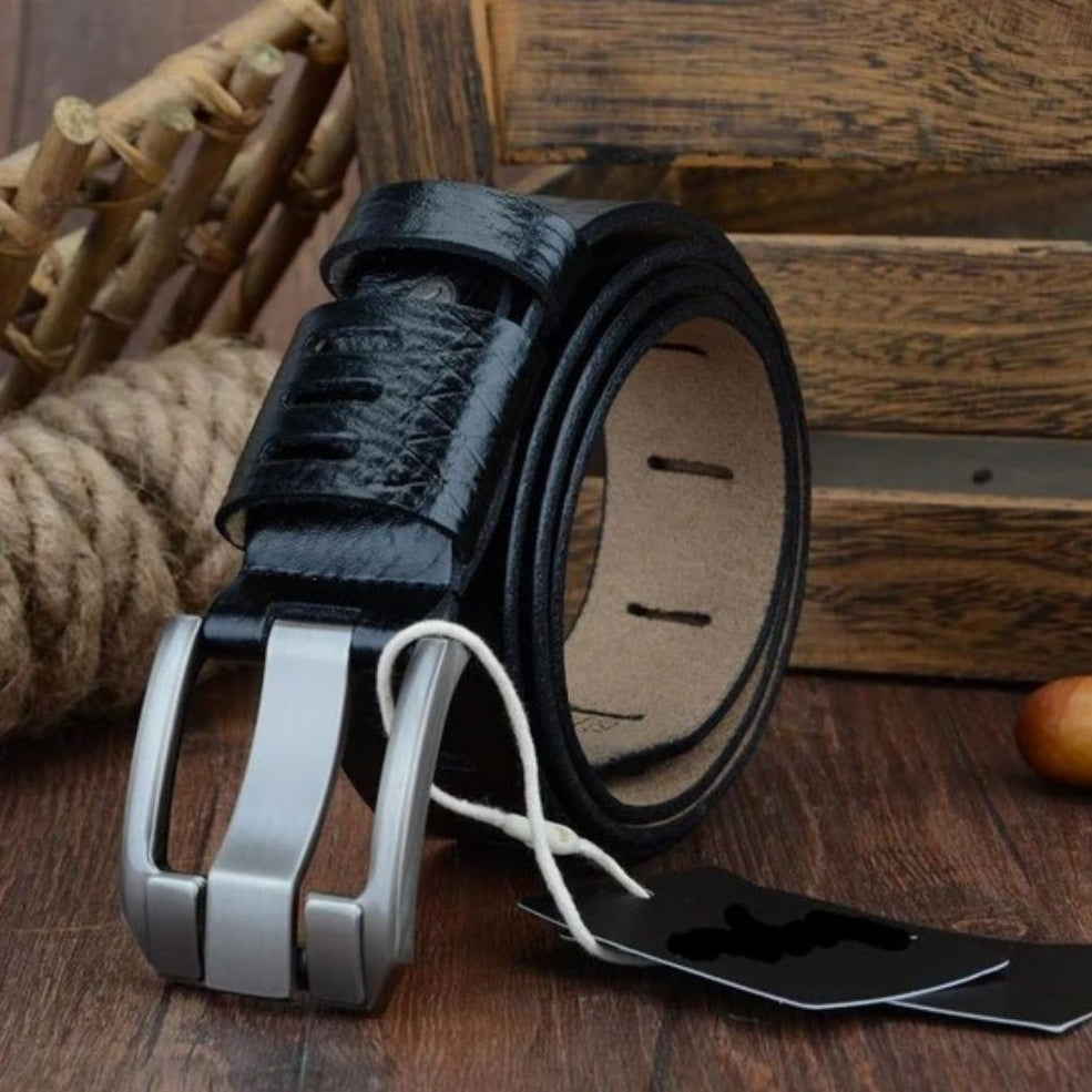 Ceinture Casual en Cuir pour Homme Modèle Kacper - La Ceinturerie
