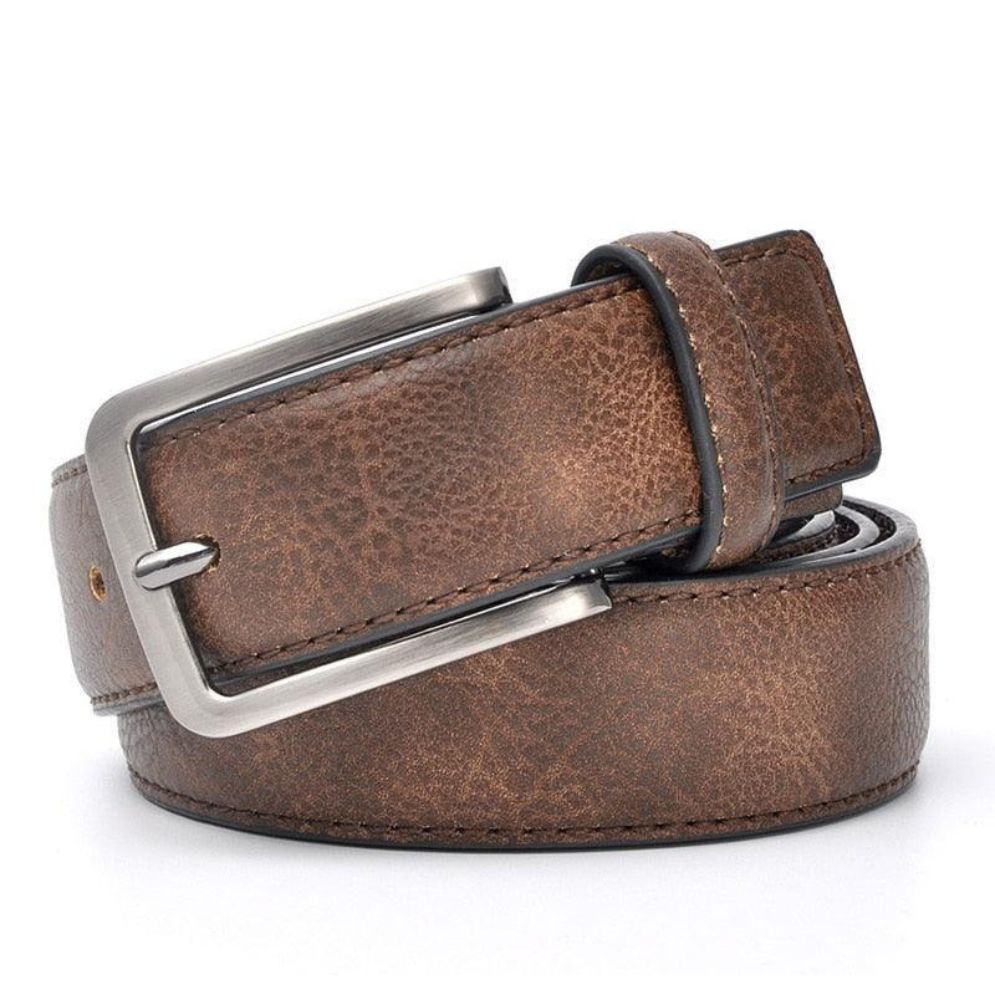 Ceinture Casual en Cuir pour Homme Modèle Kent - La Ceinturerie