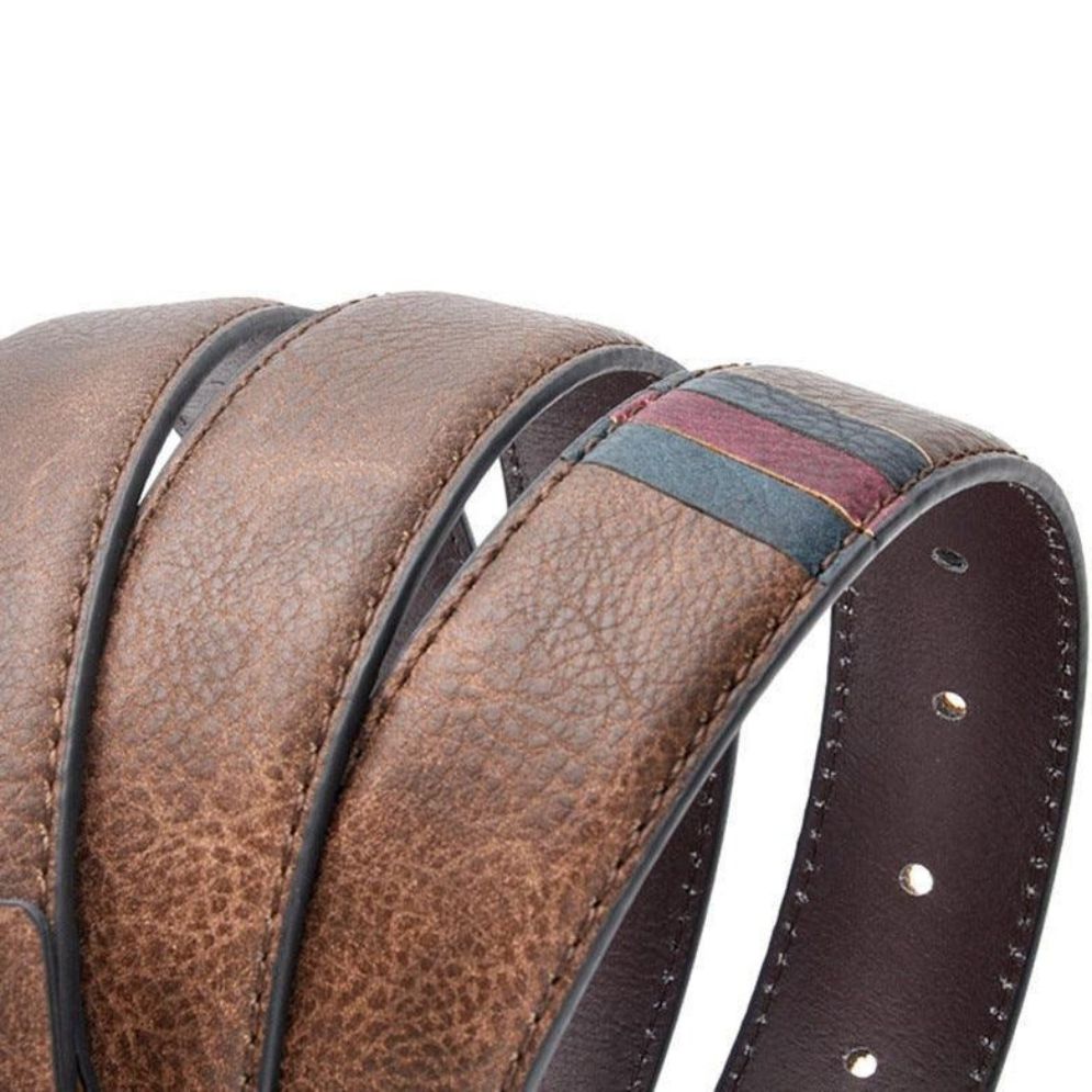 Ceinture Casual en Cuir pour Homme Modèle Kent - La Ceinturerie