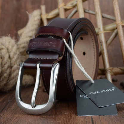 Ceinture Casual en Cuir pour Homme Modèle Levan - La Ceinturerie
