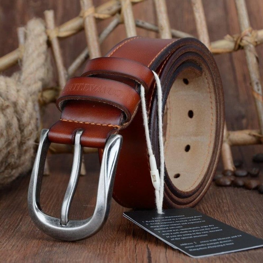 Ceinture Casual en Cuir pour Homme Modèle Levan - La Ceinturerie
