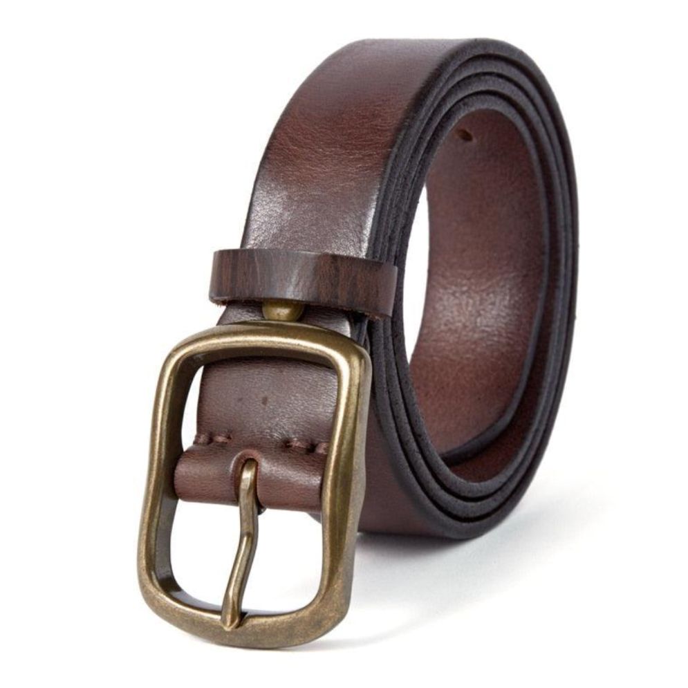 Ceinture Casual en Cuir pour Homme Modèle Mark - La Ceinturerie