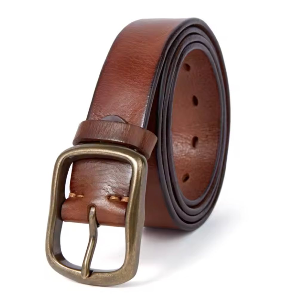 Ceinture Casual en Cuir pour Homme Modèle Mark - La Ceinturerie