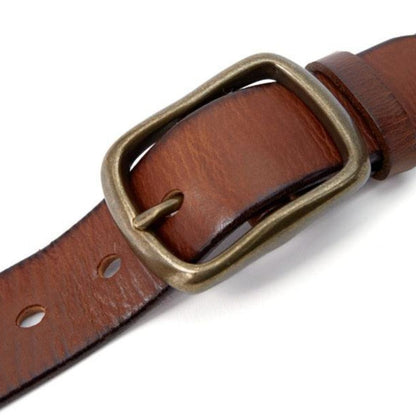 Ceinture Casual en Cuir pour Homme Modèle Mark - La Ceinturerie