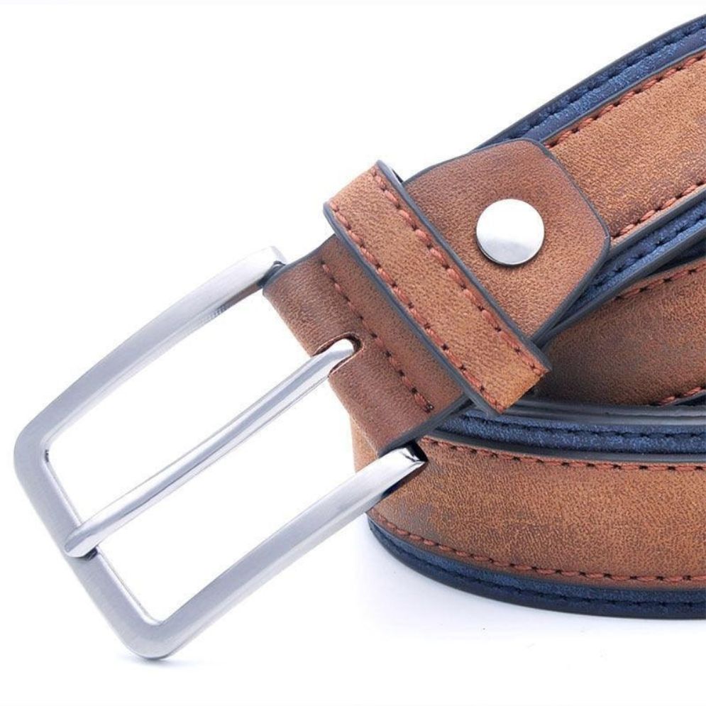 Ceinture Casual en Cuir pour Homme Modèle Mathias - La Ceinturerie