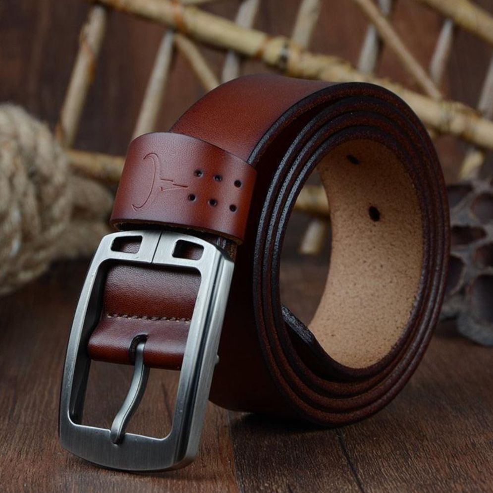 Ceinture Casual en Cuir pour Homme Modèle Orazio - La Ceinturerie