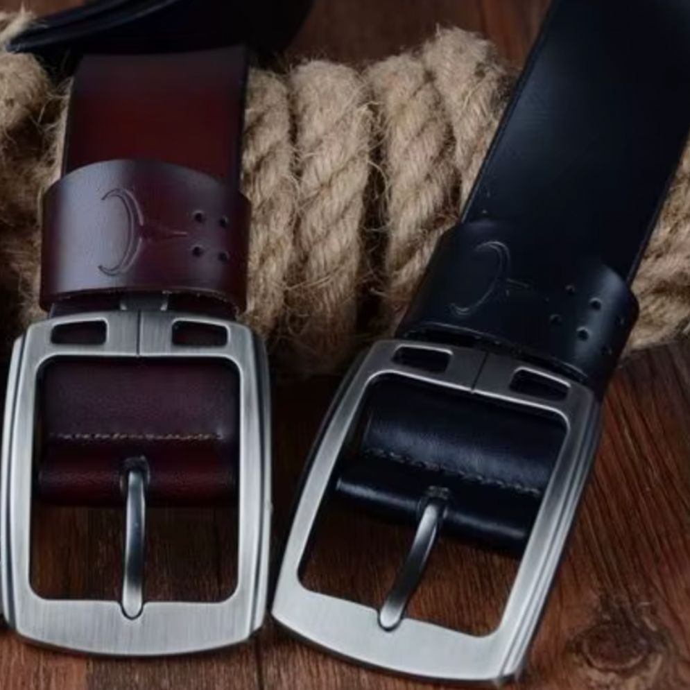 Ceinture Casual en Cuir pour Homme Modèle Orazio - La Ceinturerie