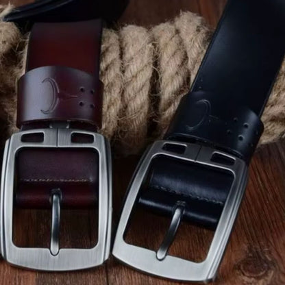 Ceinture Casual en Cuir pour Homme Modèle Orazio - La Ceinturerie