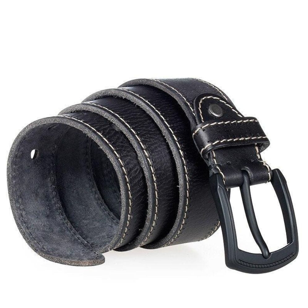Ceinture Casual en Cuir pour Homme Modèle Reziko - La Ceinturerie