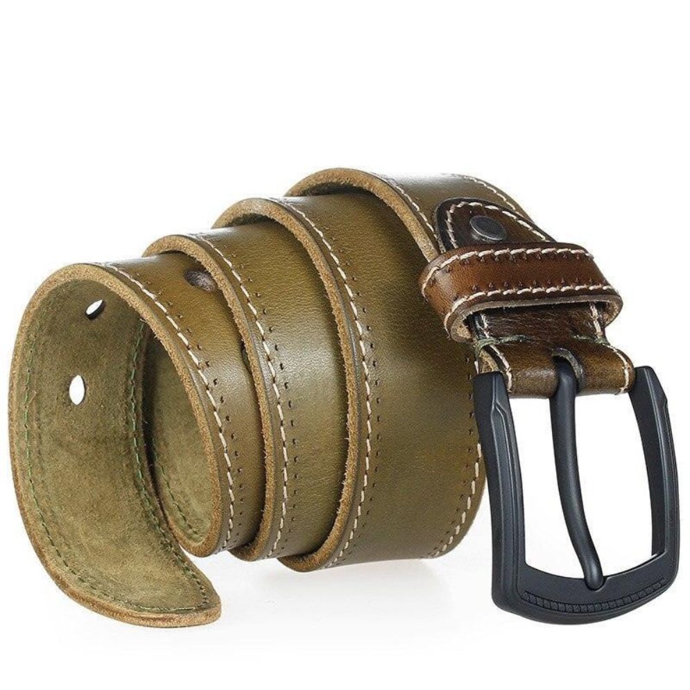 Ceinture Casual en Cuir pour Homme Modèle Reziko - La Ceinturerie