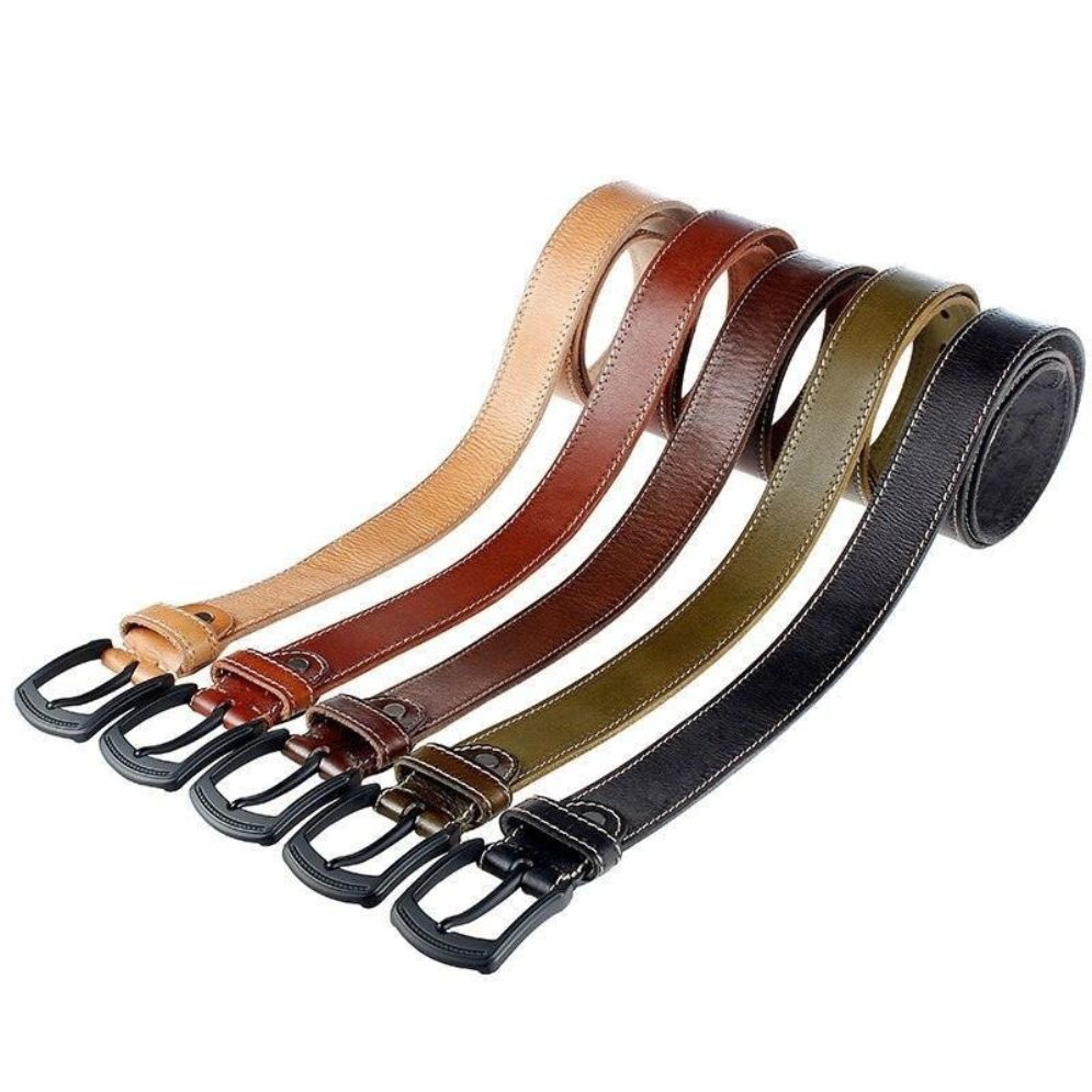Ceinture Casual en Cuir pour Homme Modèle Reziko - La Ceinturerie