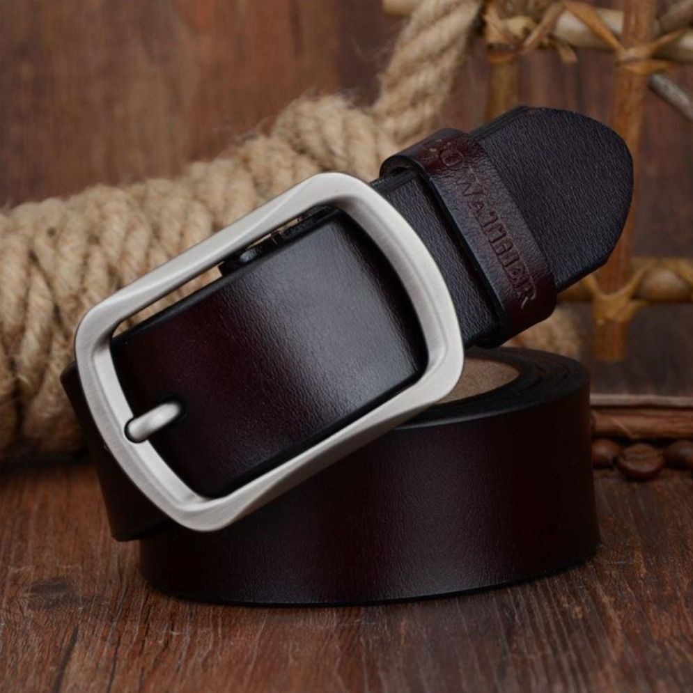 Ceinture Casual en Cuir pour Homme Modèle Tesauro - La Ceinturerie