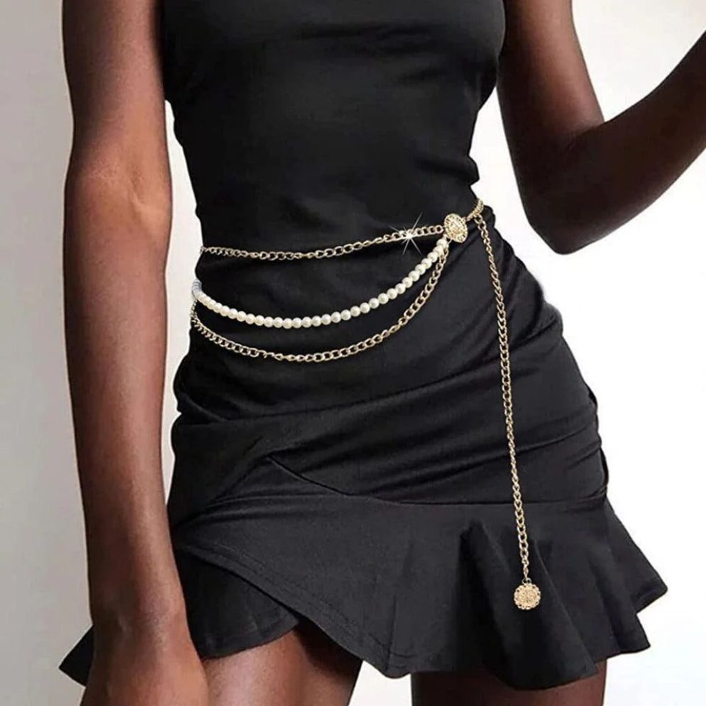 Ceinture Chaîne pour Femme Modèle Eutalia - La Ceintureie