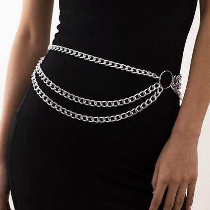Ceinture Chaîne pour Femme Modèle Thania - La Ceinturerie