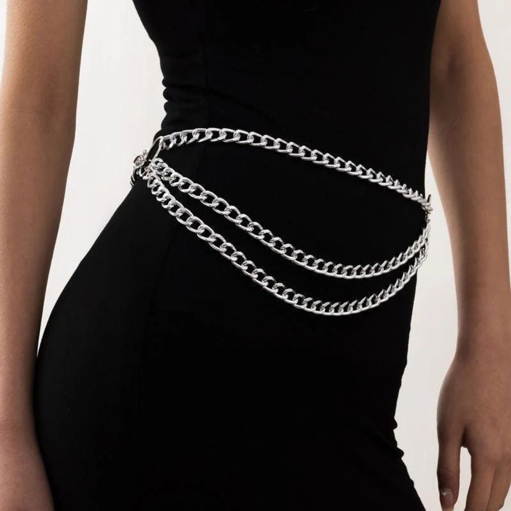 Ceinture Chaîne pour Femme Modèle Thania - La Ceinturerie