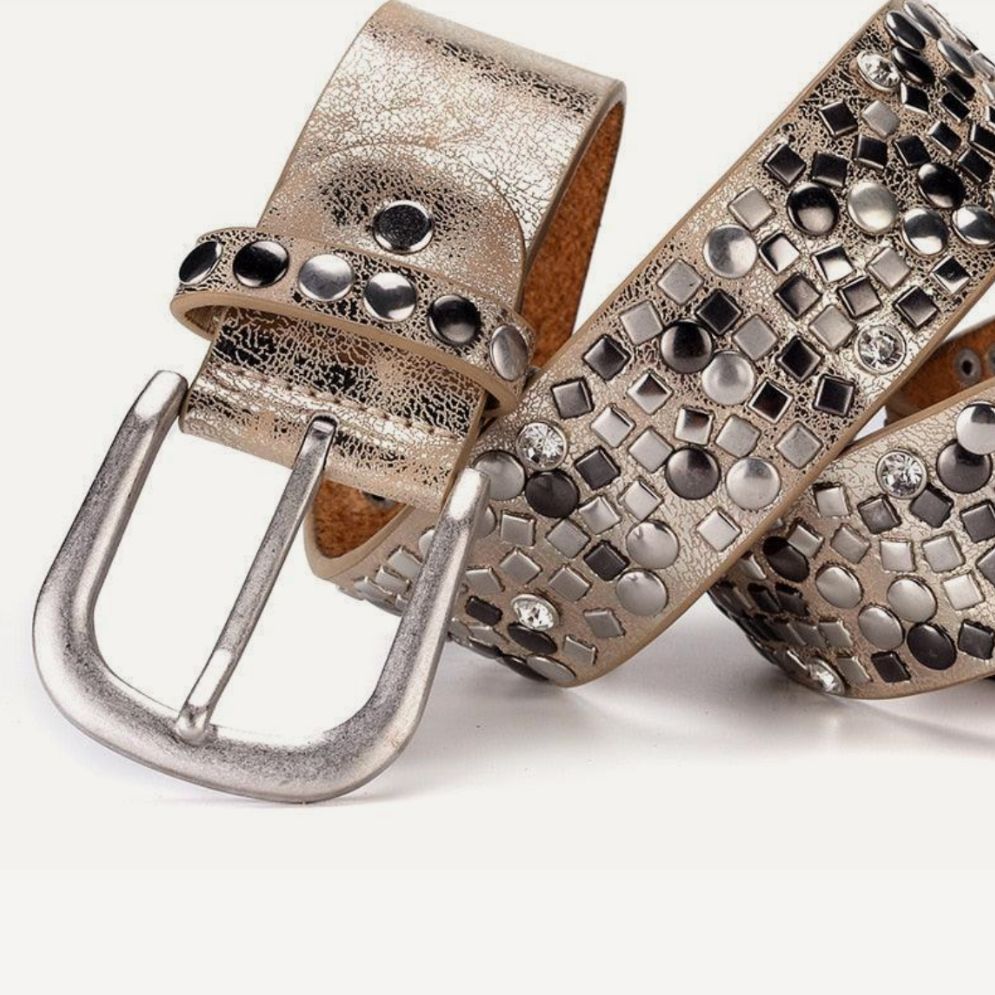 Ceinture Cloutée À L'Esprit Résolument Western - La Ceinturerie